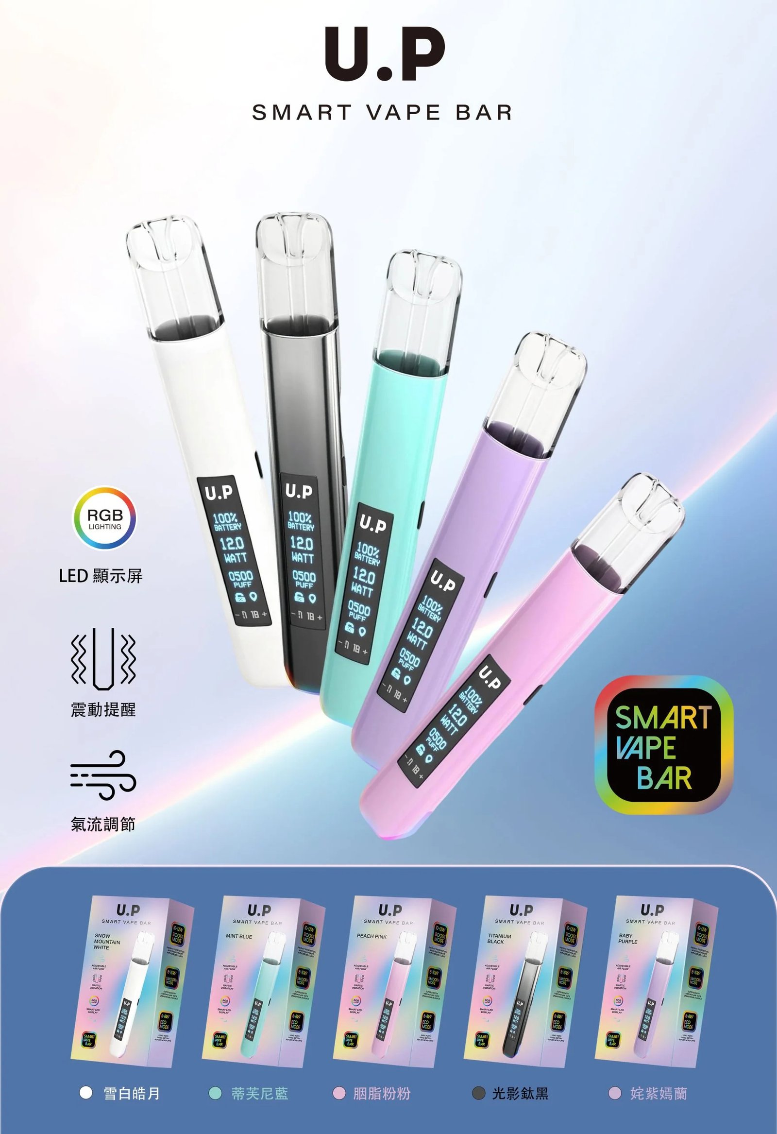 U.P 智能光感一代機 搭載高性能平衡功率芯 告別動力衰減 給您始終如一的強勁輸出 動力澎湃且輸出穩定 台灣現貨秒發:圖片 3