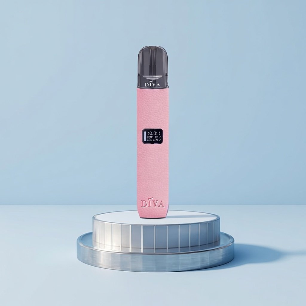 叮啞 DIYA 一代通用神機 搭載 LED 動態視覺監控 10W綻放深沉飽滿的喉感弧線 手工皮革包覆細膩掌心餘溫 適配一代煙彈 台灣現貨:圖片 3