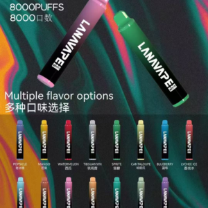 LANA ZOLT 8000口抛棄式 沉浸於品牌經典的沁涼洗禮 10ml 豐沛載油確保始終如一的純粹本味 化繁為簡的洗鍊美學 台灣現貨