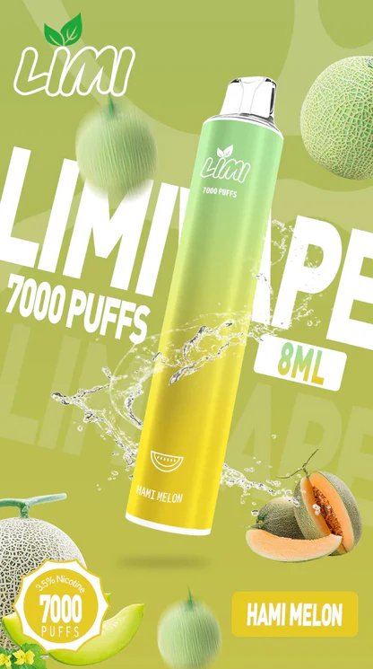 LIMI 7000抛棄式主機 化繁為簡的工藝結晶 3.5% 醇熟技術賦予清透綿長的入喉享受 精密電量分配守護每一滴精華 台灣現貨:圖片 3