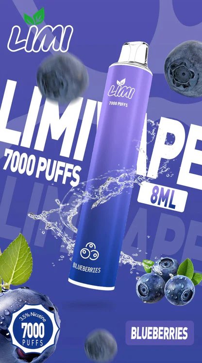 LIMI 7000抛棄式主機 化繁為簡的工藝結晶 3.5% 醇熟技術賦予清透綿長的入喉享受 精密電量分配守護每一滴精華 台灣現貨:圖片 5