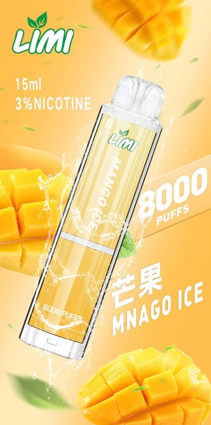 LIMI 8000 抛棄式主機 卓越光影美學結合 15ml 廣闊載油 告別斷糧焦慮的年度囤貨神單 精密燈條守護每一滴醇厚精華 台灣現貨:圖片 7