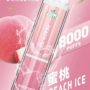 LIMI 8000 抛棄式主機 卓越光影美學結合 15ml 廣闊載油 告別斷糧焦慮的年度囤貨神單 精密燈條守護每一滴醇厚精華 台灣現貨