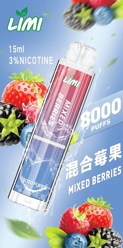 LIMI 8000 抛棄式主機 卓越光影美學結合 15ml 廣闊載油 告別斷糧焦慮的年度囤貨神單 精密燈條守護每一滴醇厚精華 台灣現貨:圖片 6