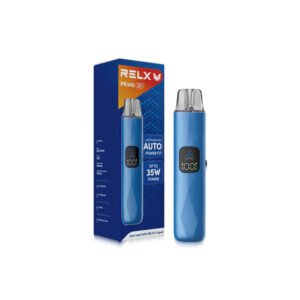 RELX 35W 專業注油主機 以簡約科技美學定義注油界新高度 35W 強勁定製化輸出 1000mAh强勁續航 LED 全彩大螢幕 台灣現貨
