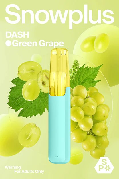 Snowplus DASH 精品級 4000 抽 搭載獨家氣道黑科技 確保每一口皆是如初見般的清甜果韻 3% 頂級尼古丁鹽精準調配 台灣現貨:圖片 4